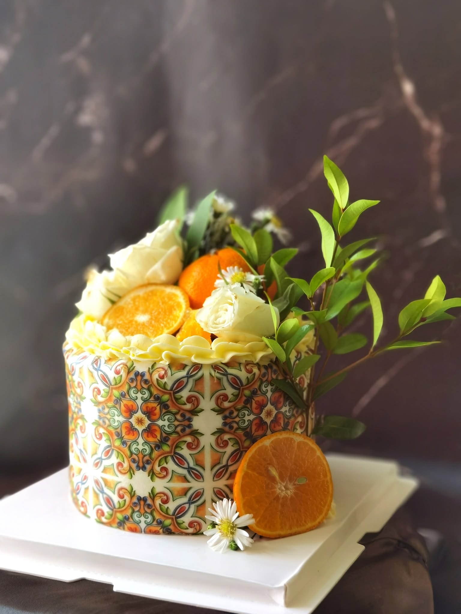 Hand-painted tiles, fresh citrus, pure sunshine.