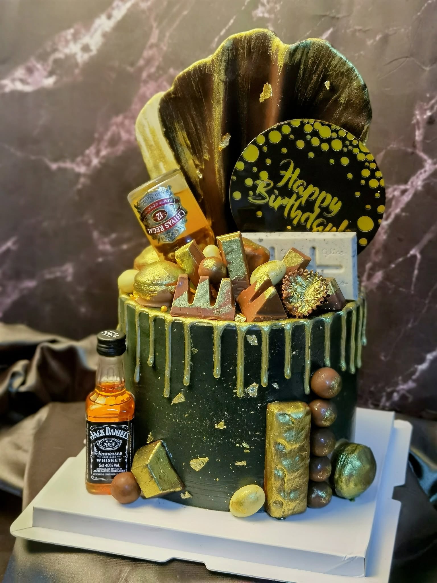 Coffee and liquor in a cake, coz why not?!