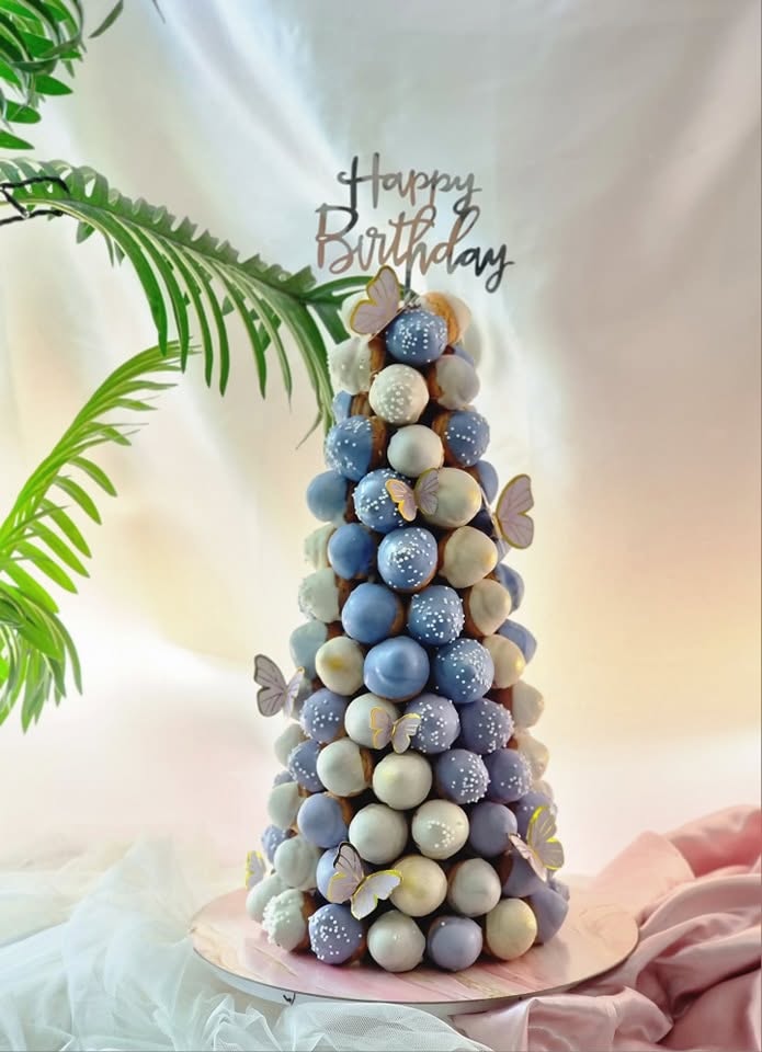 Croquembouche Tower by 21Treats